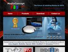 Tablet Screenshot of mediaconceptusa.com